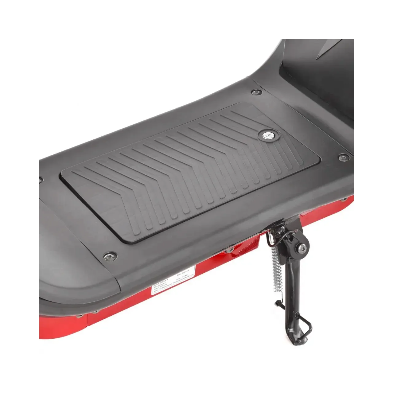 Scuter electric HECHT Cocis Zero Red, acumulator 60 V, 20 Ah, motor 1500 W, anvelope 18 x 9.50 inch, viteza maxima de 45 km/h, rosu 11