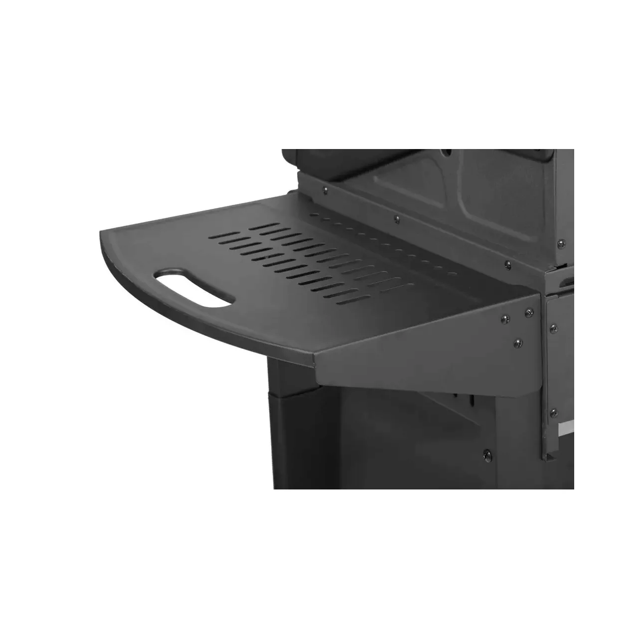 Gratar pe gaz cu 3 arzatoare HECHT Contact 3, 10.5 kW, suprafata gatit 62 x 42 cm, gratar din fonta, cu termometru, roti pentru transport 10