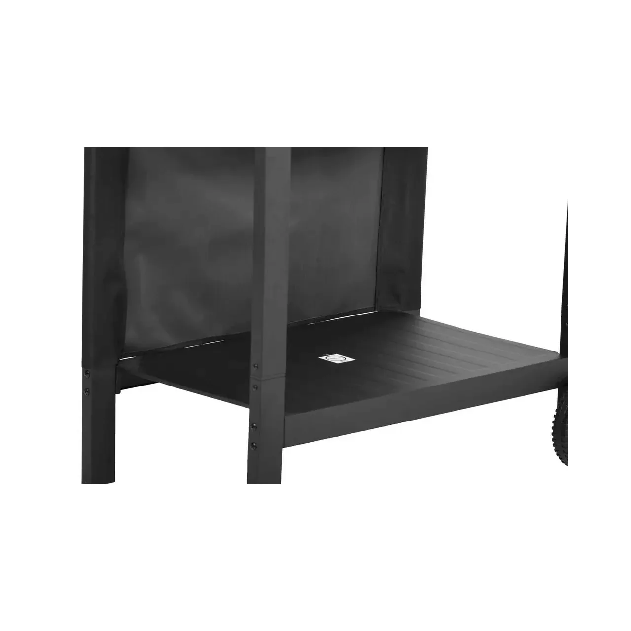 Gratar pe gaz cu 3 arzatoare HECHT Contact 3, 10.5 kW, suprafata gatit 62 x 42 cm, gratar din fonta, cu termometru, roti pentru transport 12