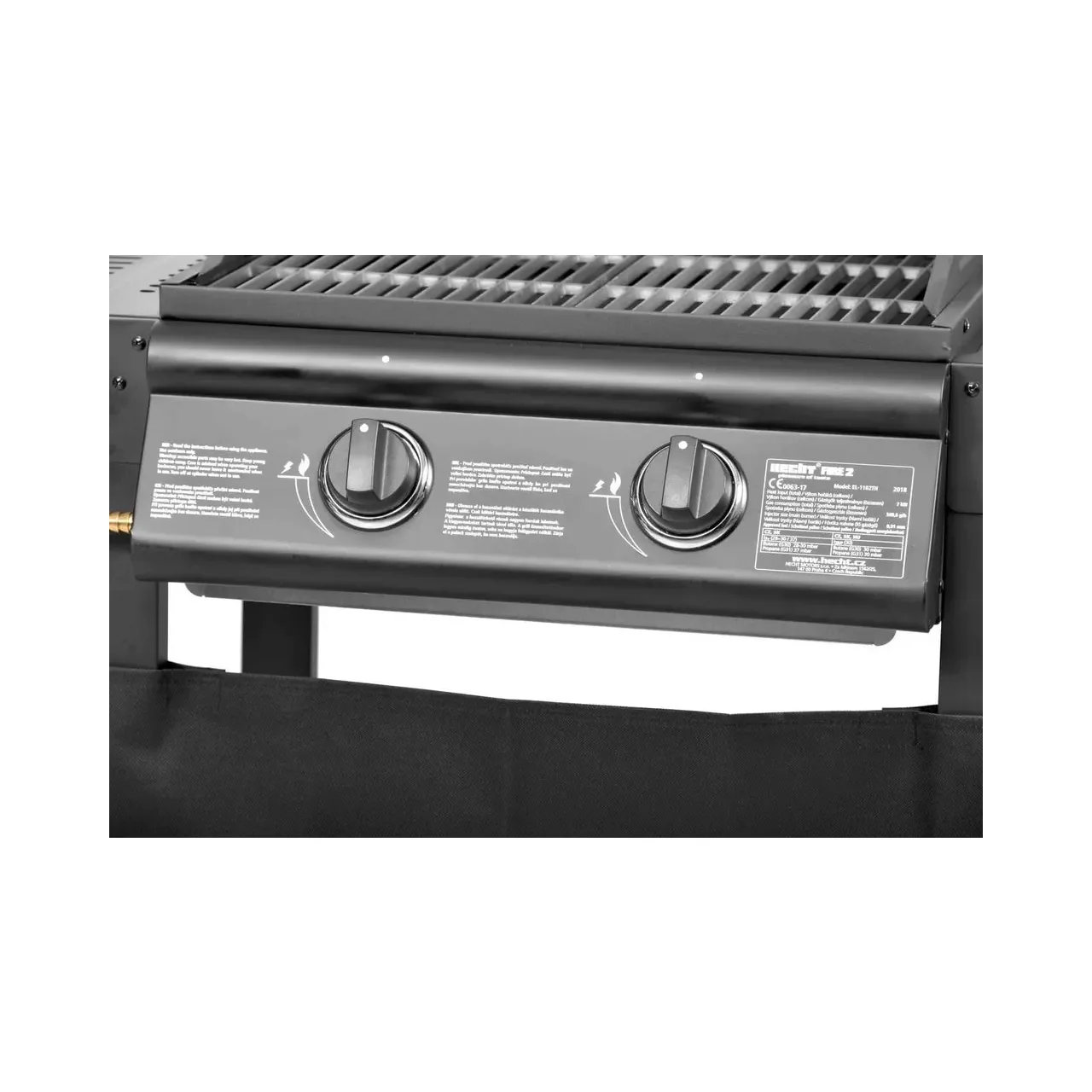 Gratar pe gaz - HECHT FIRE 2 5