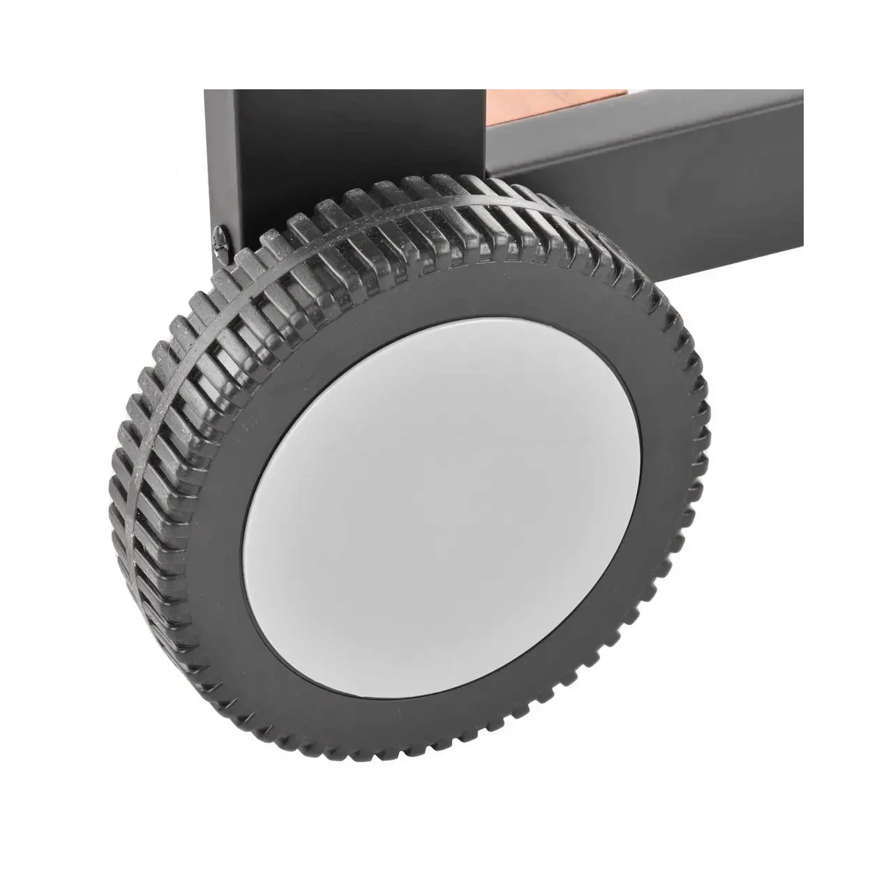 Gratar pe gaz cu 3 arzatoare HECHT FIREWOOD 3, 10.5 kW, gratar din fonta, cu termometru, roti pentru transport, 130x108x50 cm 1