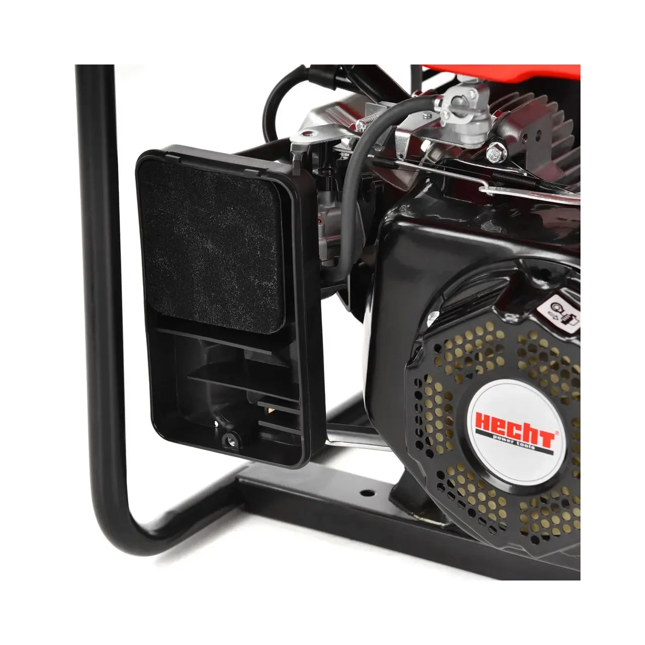 Generator de curent monofazat HECHT GG 3300, motor benzina, 4 timpi, 208 CC, 2.6 kW, max 3 kW, cu maner 4