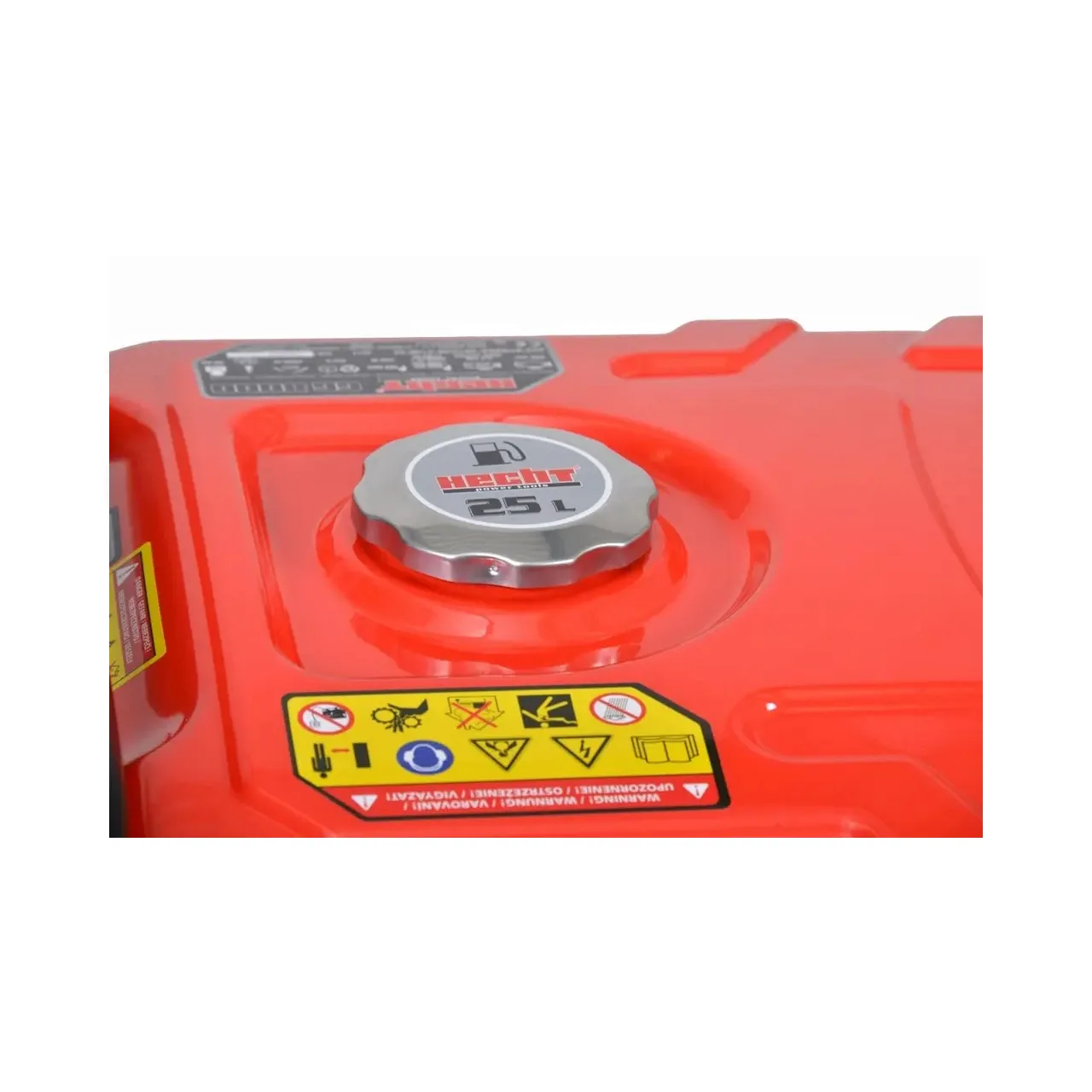 Generator de curent trifazat HECHT GG 8000, motor benzina, 4 timpi, 420 CC, 6.5 kW, max 7 kW, cu roti si maner 6