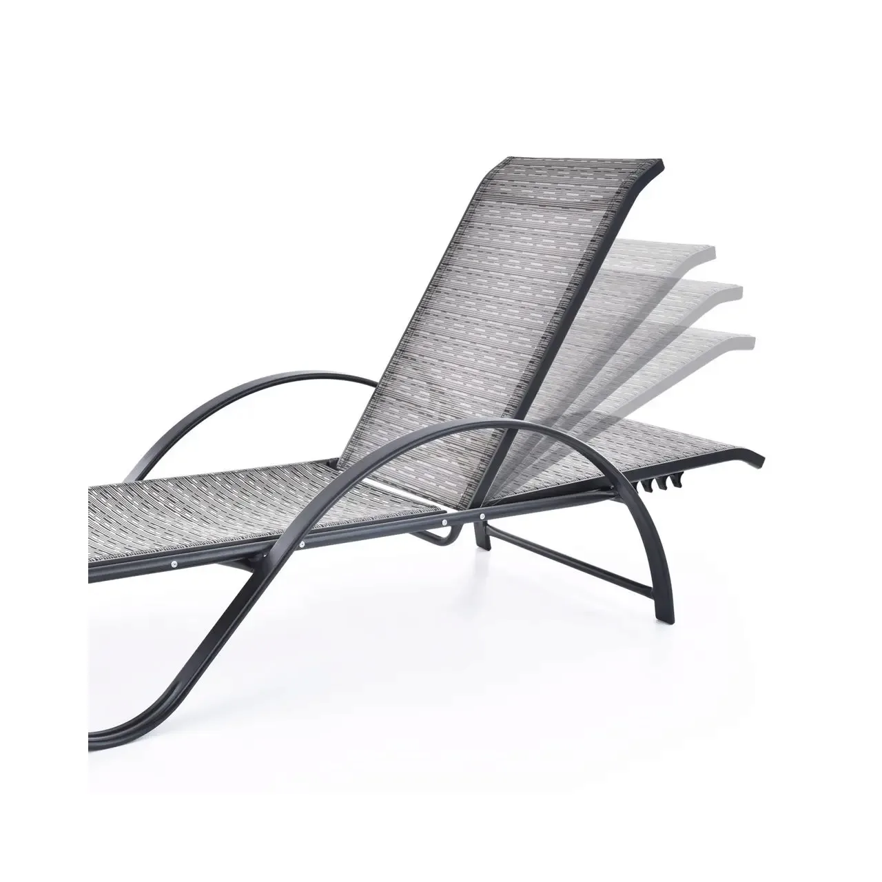Sezlong reglabil HECHT Honey Lounger, schelet aluminiu, greutate maxima suportata 120 kg 1