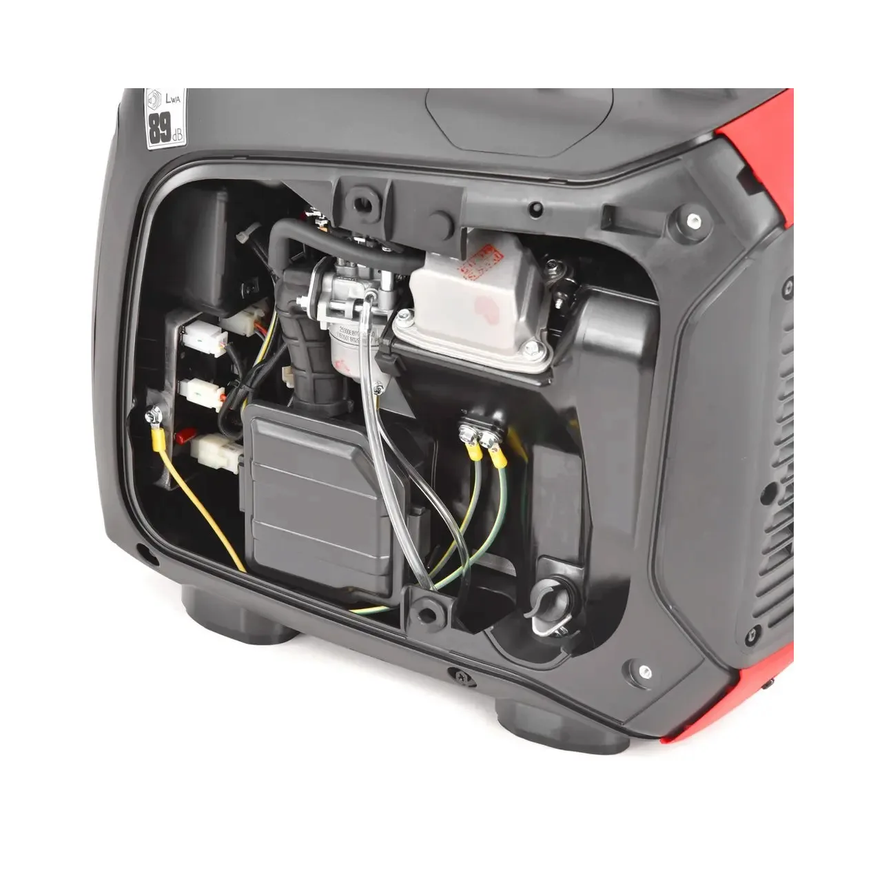 Generator invertor monofazat HECHT IG 2201, motor benzina 4T, 79.8 CC, max 2000 W, 1 x priza 230 V, 1 x 12 V DC, 2 x USB 5 V 1