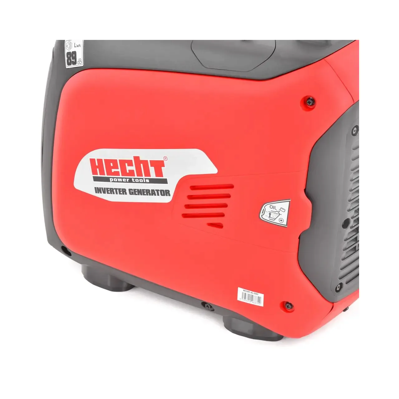 Generator invertor monofazat HECHT IG 2201, motor benzina 4T, 79.8 CC, max 2000 W, 1 x priza 230 V, 1 x 12 V DC, 2 x USB 5 V 13