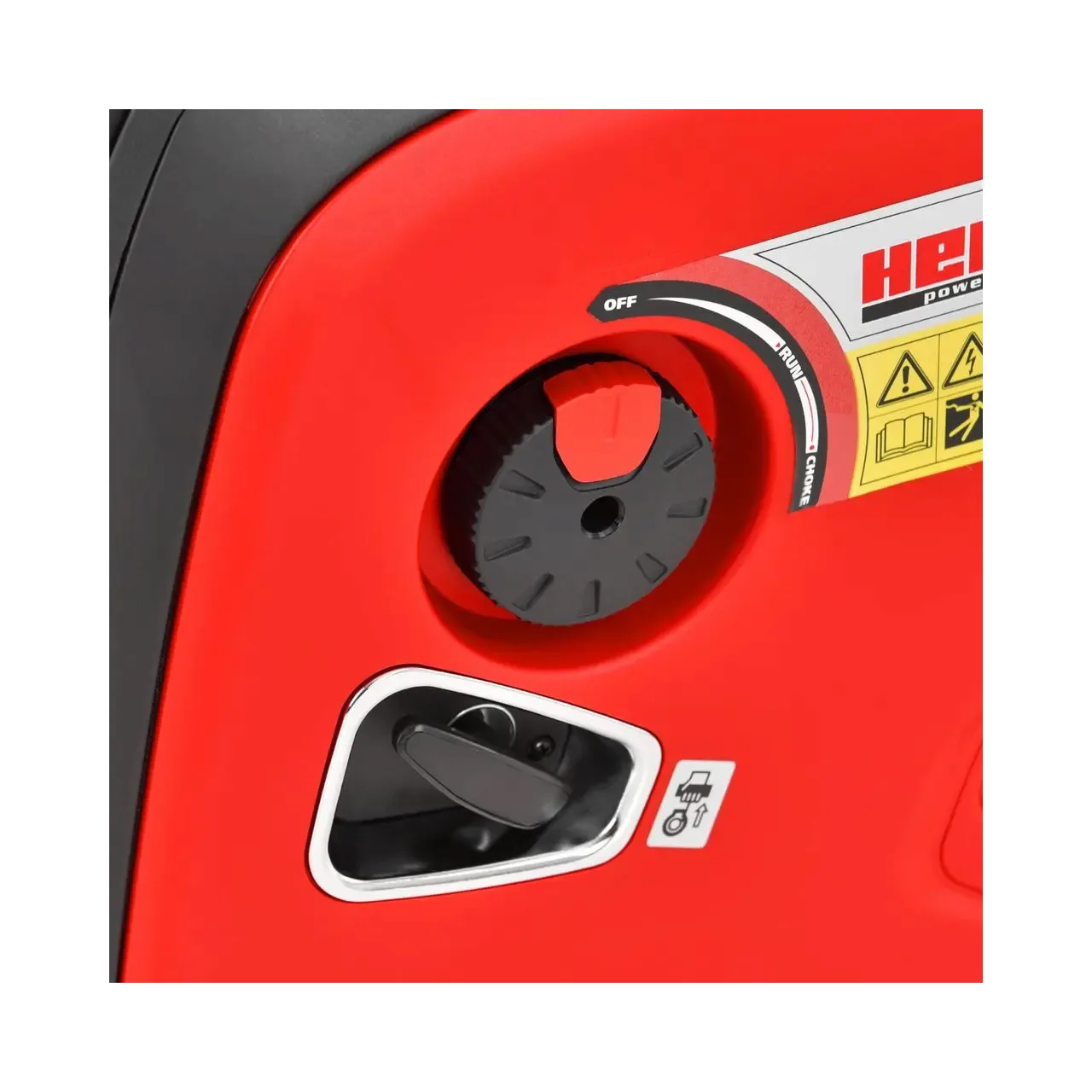 Generator invertor HECHT IG 4500, max 4 kW, motor benzina 4T, 223 CC, 2 x priza 230 V, 1 x 12 V, 2 x USB 5V 2
