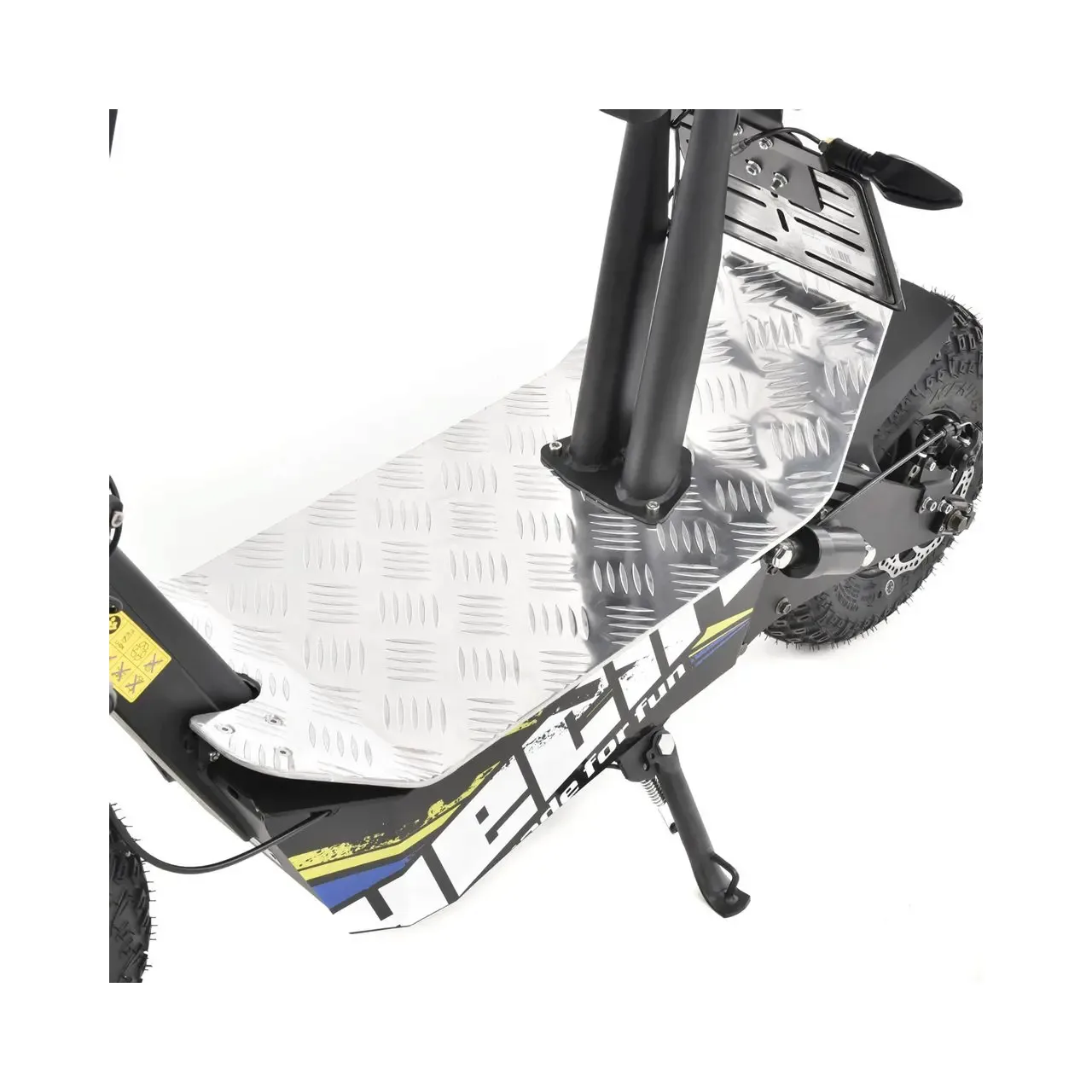 Scuter electric HECHT Terris Black, 3000 W, autonomie 50 km, viteza maxima 45 km/h, acumulator Li-Ion 60 V, 20 Ah, negru 4