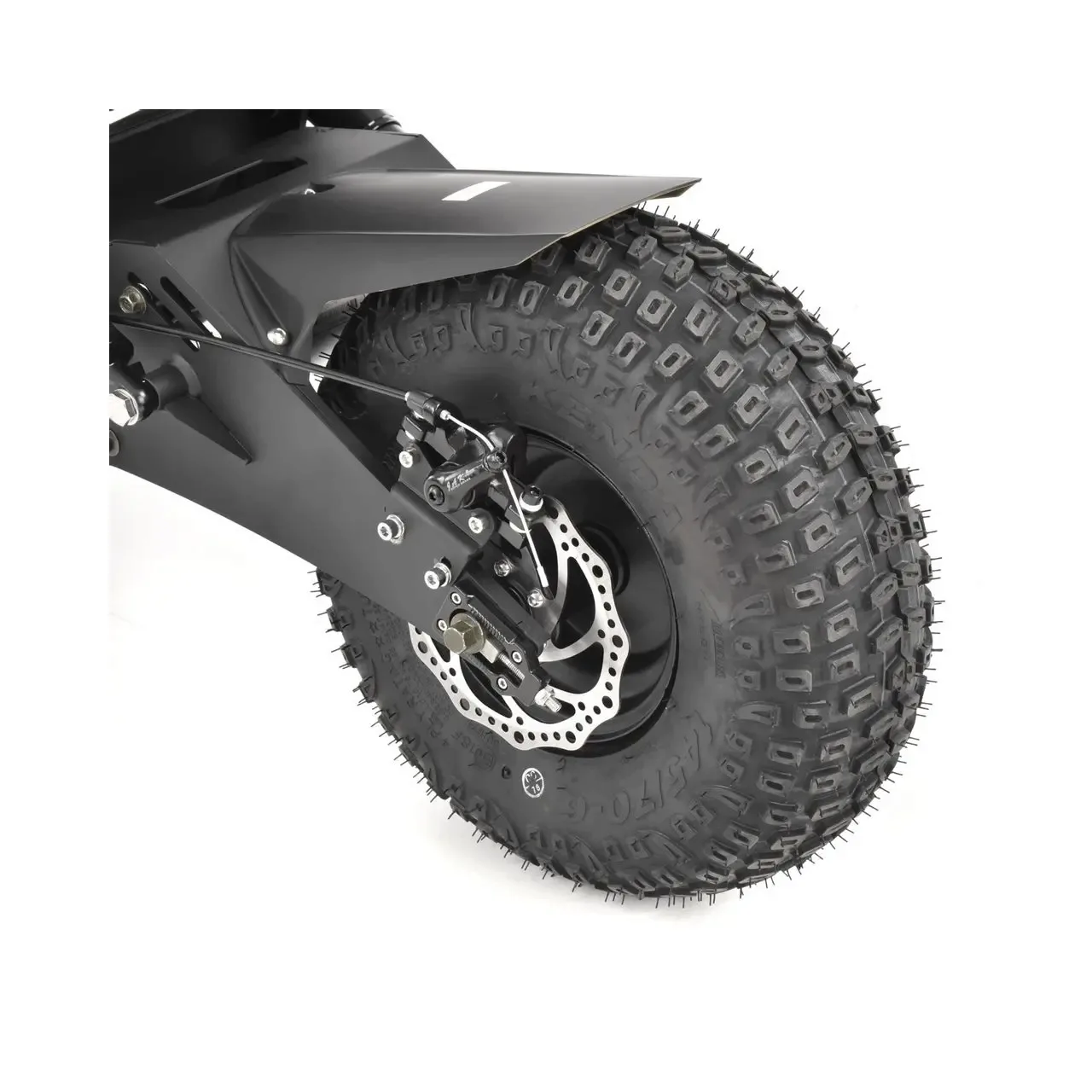 Scuter electric HECHT Terris Black, 3000 W, autonomie 50 km, viteza maxima 45 km/h, acumulator Li-Ion 60 V, 20 Ah, negru 10