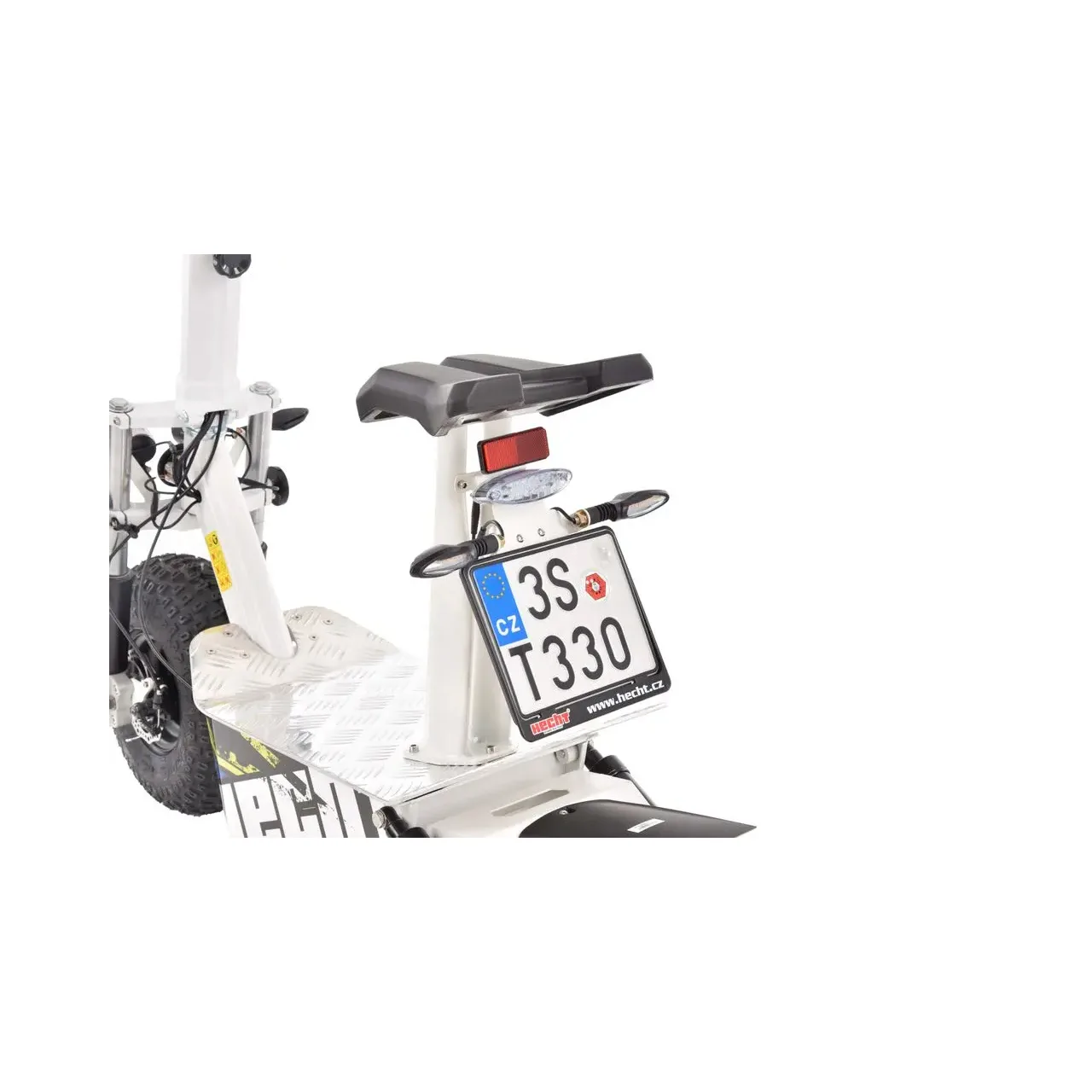 Scuter electric HECHT Terris White, 3000 W, autonomie 50 km, viteza maxima 45 km/h, acumulator Li-Ion 60 V, 20 Ah, alb 11