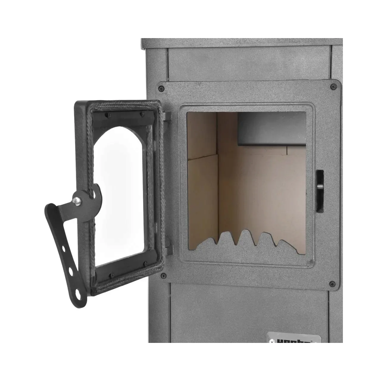 Soba pe lemne HECHT VERVIS, putere 5-7 kW, diametru evacuare 120 mm, pentru lemne si bricheti 5