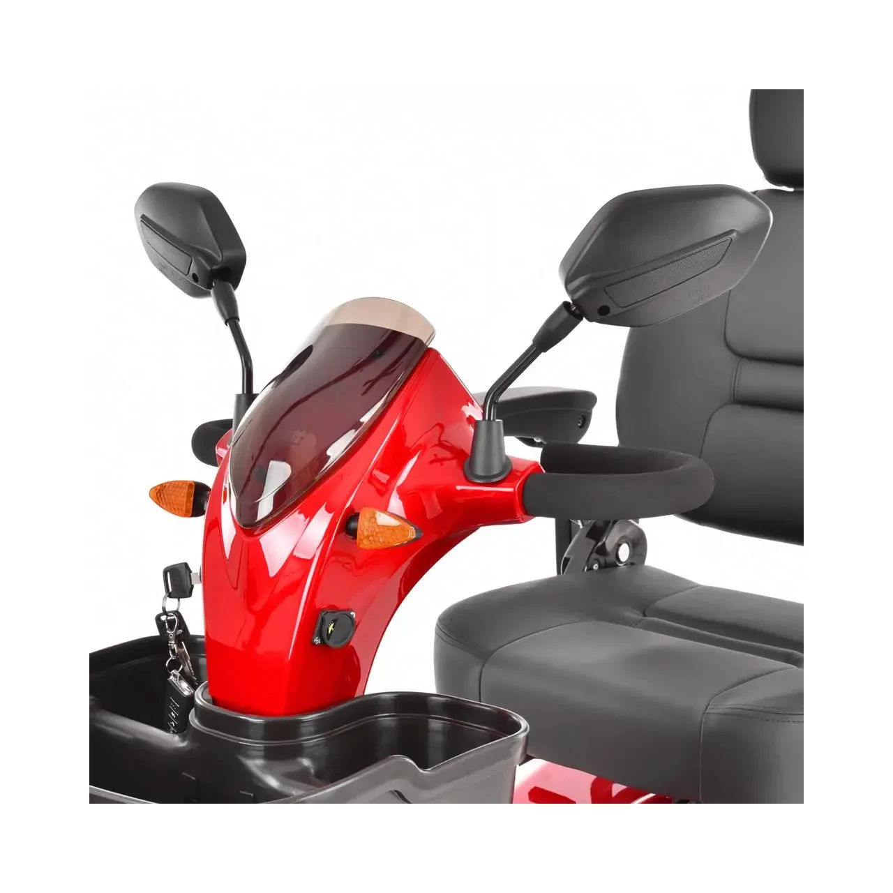 Scuter electic Hecht wise red motor 500w viteza maxima 15 km h pentru persoane cu mobilitate redusa 10