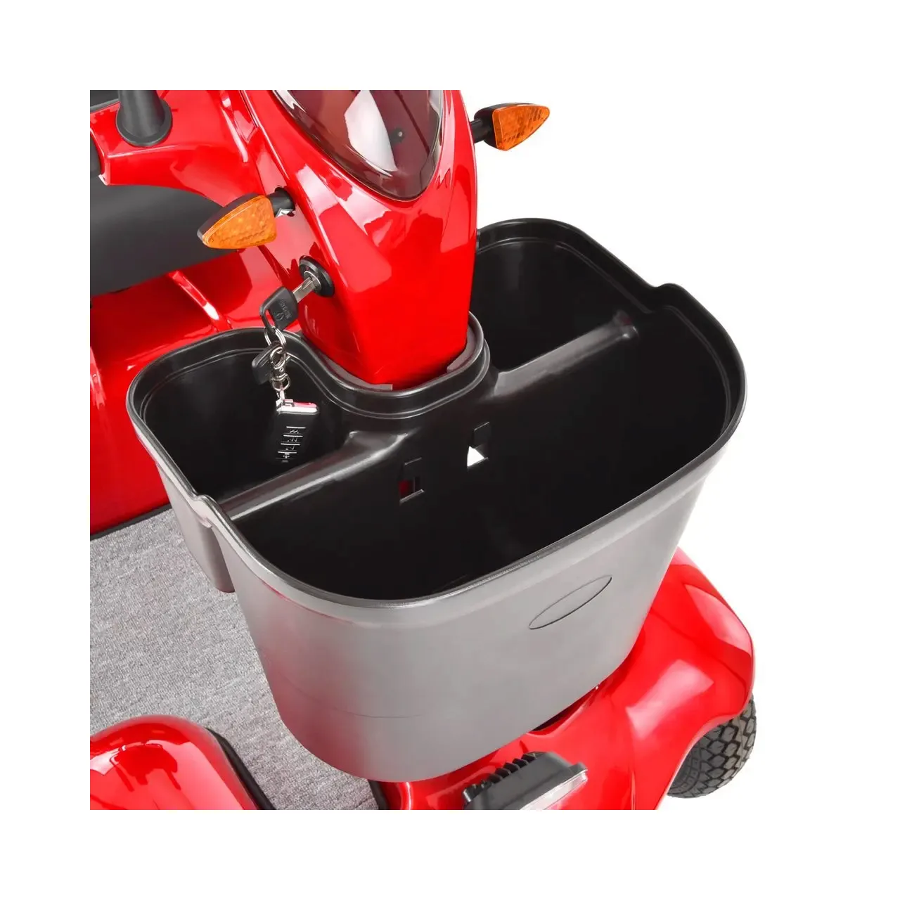 Scuter electic Hecht wise red motor 500w viteza maxima 15 km h pentru persoane cu mobilitate redusa 17