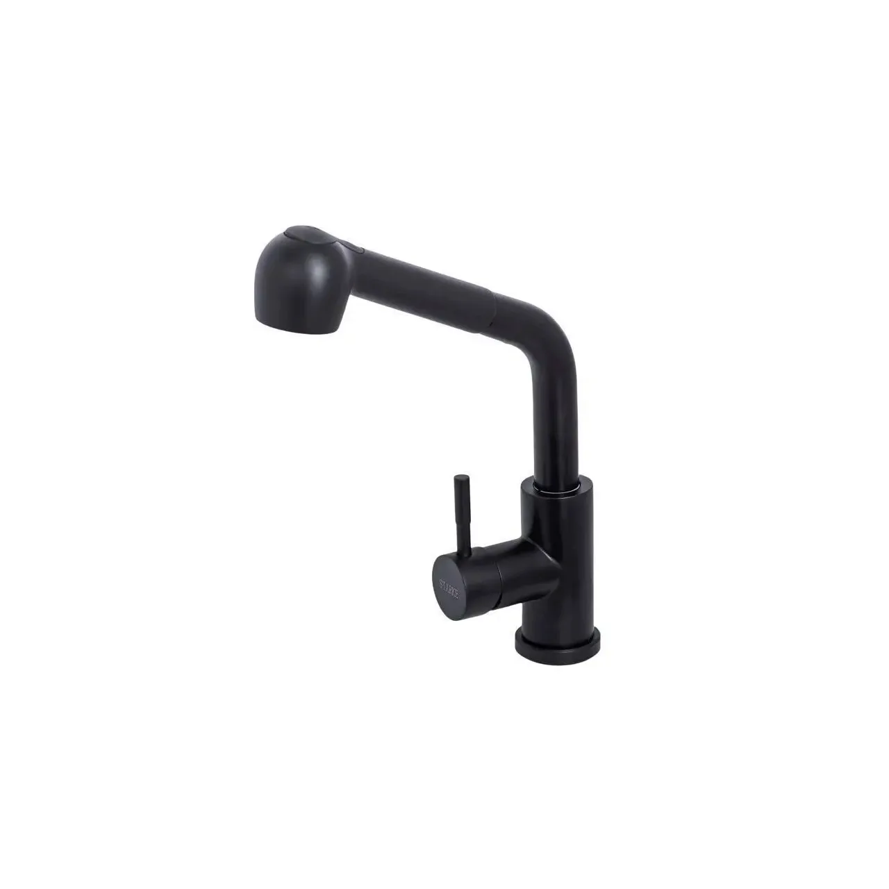 Baterie bucatarie cu dus extratabil inox SUS304 negru HS004 1