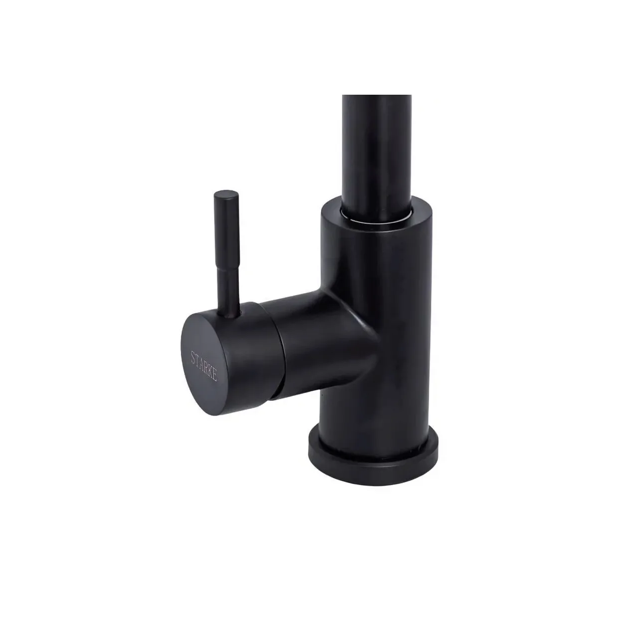 Baterie bucatarie cu dus extratabil inox SUS304 negru HS004 2