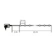 Ghirlanda DOT LED, 15 m, alb rece 1