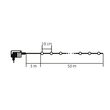 Ghirlanda DOT LED, 50 m, alb rece 1