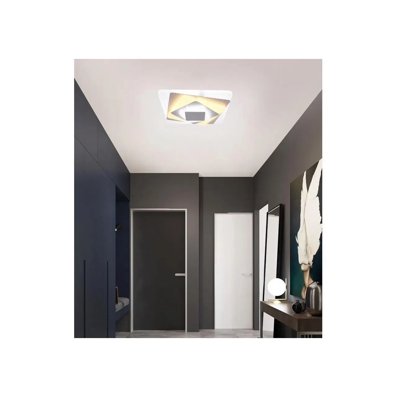 Lustra LED Florensia 30W alb acril 3000K/4000K/6000K LL1641 1
