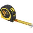 Ruleta 10 m x 25 mm, galben - negru Vorel 10111 2