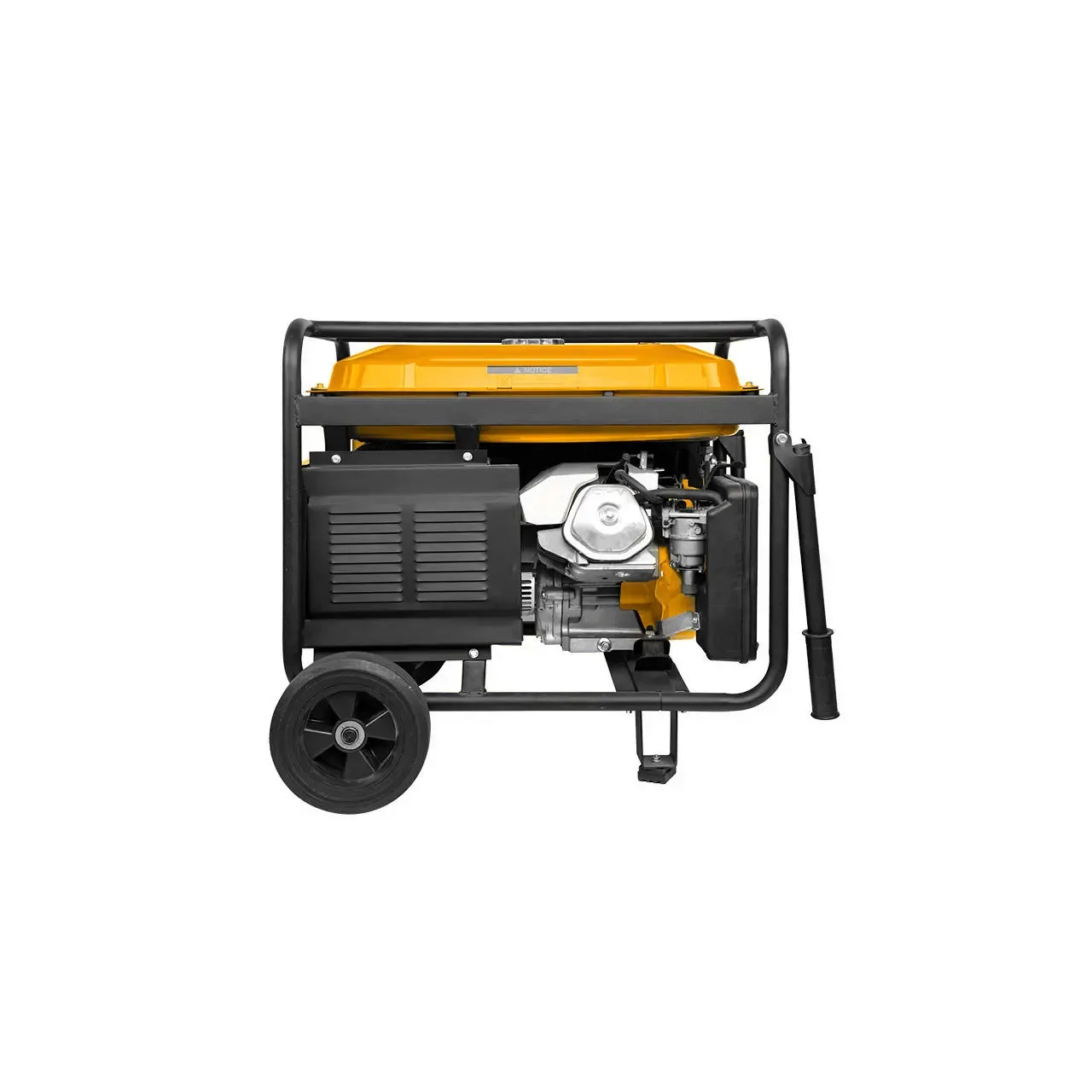 Generator pe benzina cu pornire electrica, 5,5 kw max, aparat portabil de curent pentru santier sau uz casnic - Ingco PRO038205 2