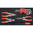 Troler scule cu 3 compartimente 78 piese Yato YT-09104 10