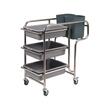Carucior debarasare cu 3 polite Yato YG-09101 2