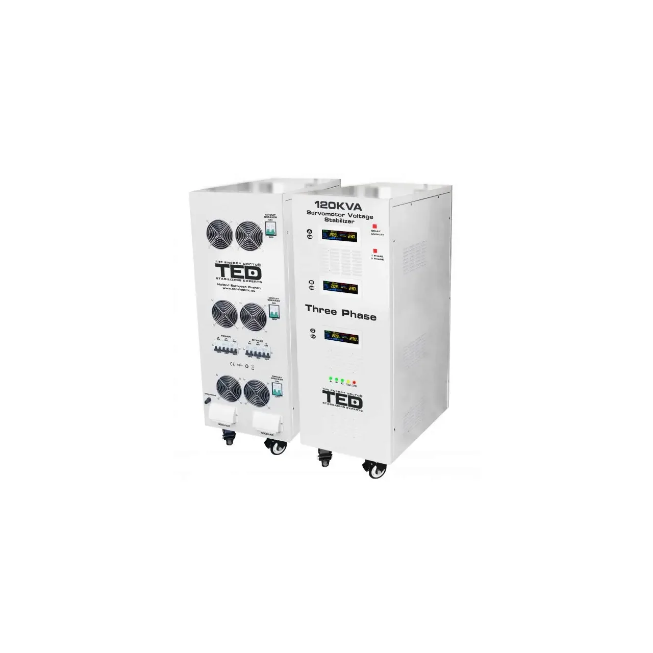Stabilizator retea maxim 120KVA-SVC cu servomotor trifazat-trifazat TED000088 1