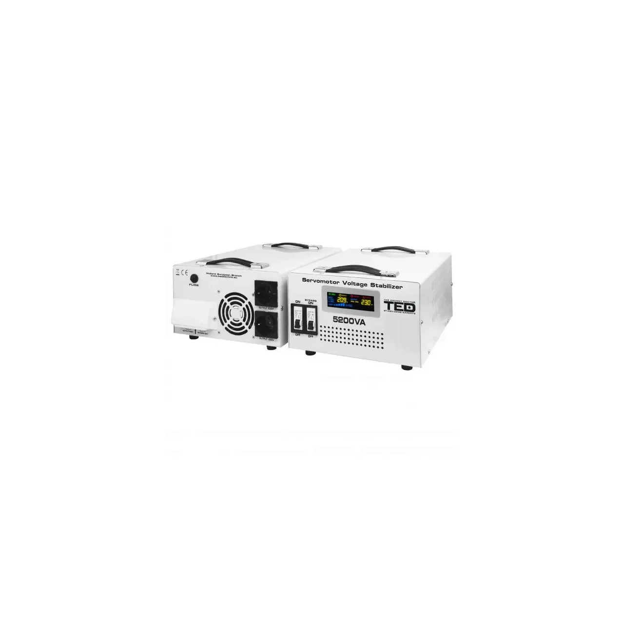 Stabilizator retea maxim 5200VA-SVC cu servomotor monofazat TED000200 1