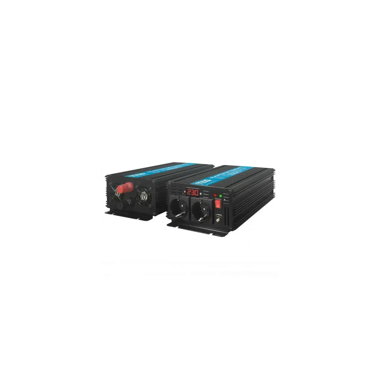 Convertor de la 12V la 230V 1500W unda sinusoidala pura TED000385 1