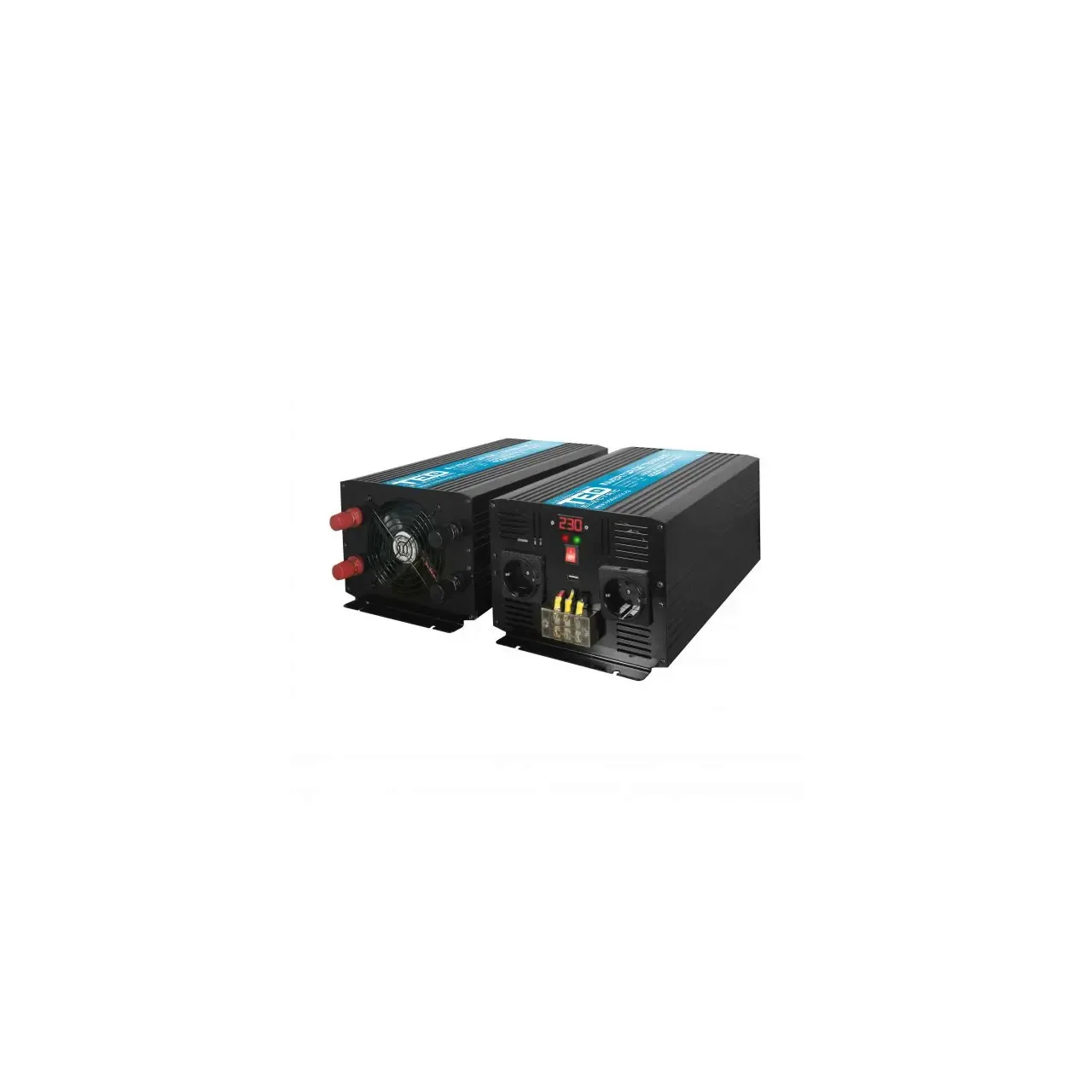Convertor de la 12V la 230V 4000W unda sinusoidala pura TED000415 1