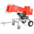 Tocator lemne motor 15 CP, benzina, pornire electrica, lungime lemn 10-22 cm, diametru lemn 12 cm, HECHT 6645 1