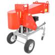 Tocator lemne motor 15 CP, benzina, pornire electrica, lungime lemn 10-22 cm, diametru lemn 12 cm, HECHT 6645 4