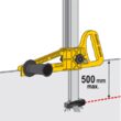 Cutter cu doua cuțite pt placi de rigips Vorel 04770 6