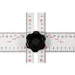 Echer tip ''t'' reglabil aluminiu 600mm Vorel 18374 2