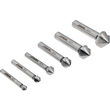 Set freze pentru metal 6.3-20.5mm 6buc., Sthor 22710 1