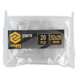 Lame trapezoidale 20 buc Vorel 25978 3