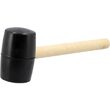Ciocan din cauciuc cu coada din lemn 70 mm Vorel 33900 1