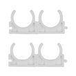 Set 4 cleme suport țeava, 25mm Vorel 54815 1
