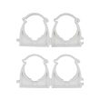 Set 4 cleme blocabile suport țeava, 28mm Vorel 54835 1