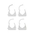 Set 4 cleme blocabile suport țeava, 28mm Vorel 54835 2