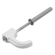 Set 4 carlige cu diblu, pt țevi 15-28mm Vorel 54875 1