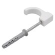 Set 4 carlige cu diblu, pt țevi 15-28mm Vorel 54875 2