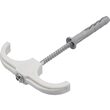 Set 4 carlige duble, diblu, țevi 15-28mm Vorel 54876 1