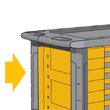 Dulap pentru scule 6 sertare, Vorel 58539 2