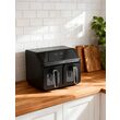 Friteuză aer cald 2200w 4l+4l negru, Lund 67563 3