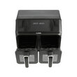 Friteuză aer cald 2200w 4l+4l negru, Lund 67563 11