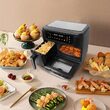 Friteuză aer cald 2400w 3.5l+7.5l negru, Lund 67564 10