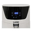 Friteuză aer cald 5,7l 1800w led, alb, Lund 67576 14