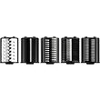 Răzătoare legume, 5 lame, 250w, Lund 67831 17