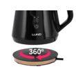 Fierbator electric 1l control temp negru Lund 68216 10